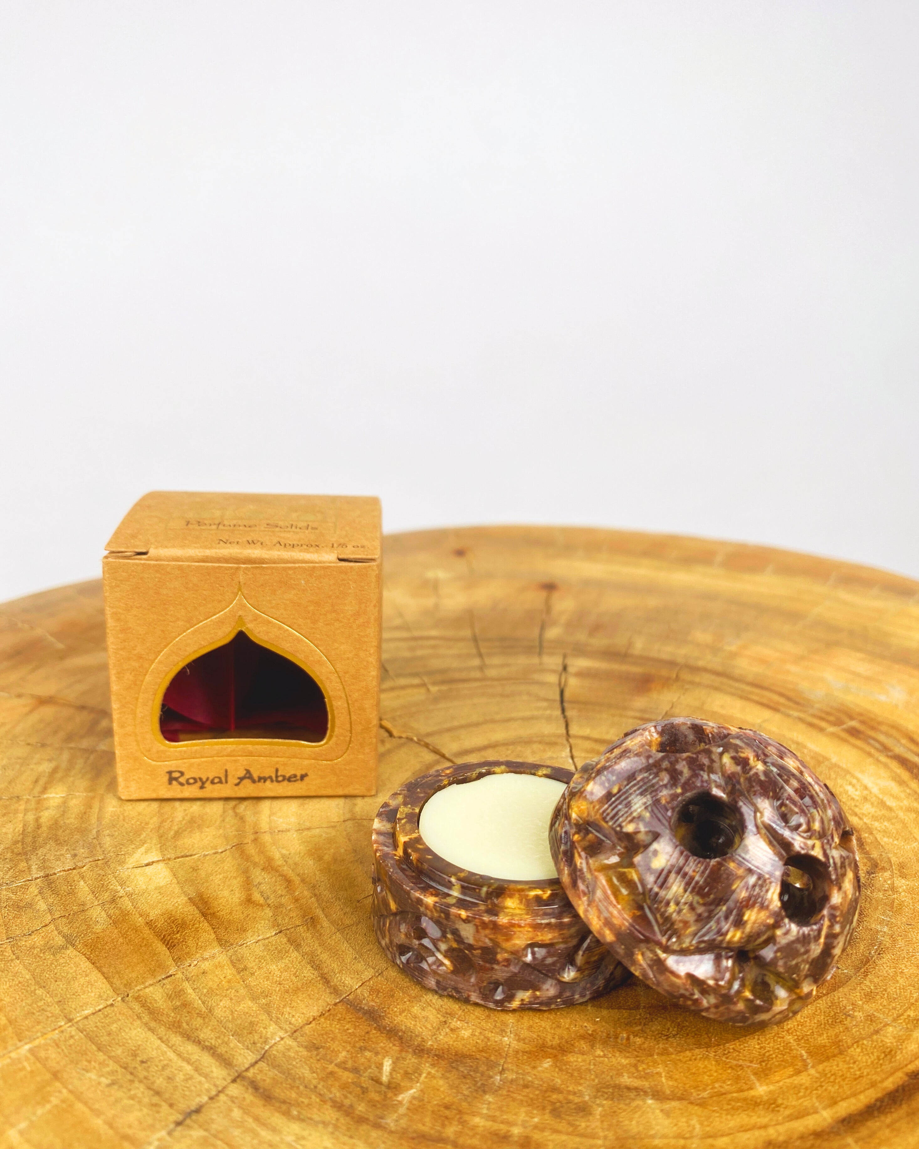 Temple Essence Solid Perfume | Royal Amber