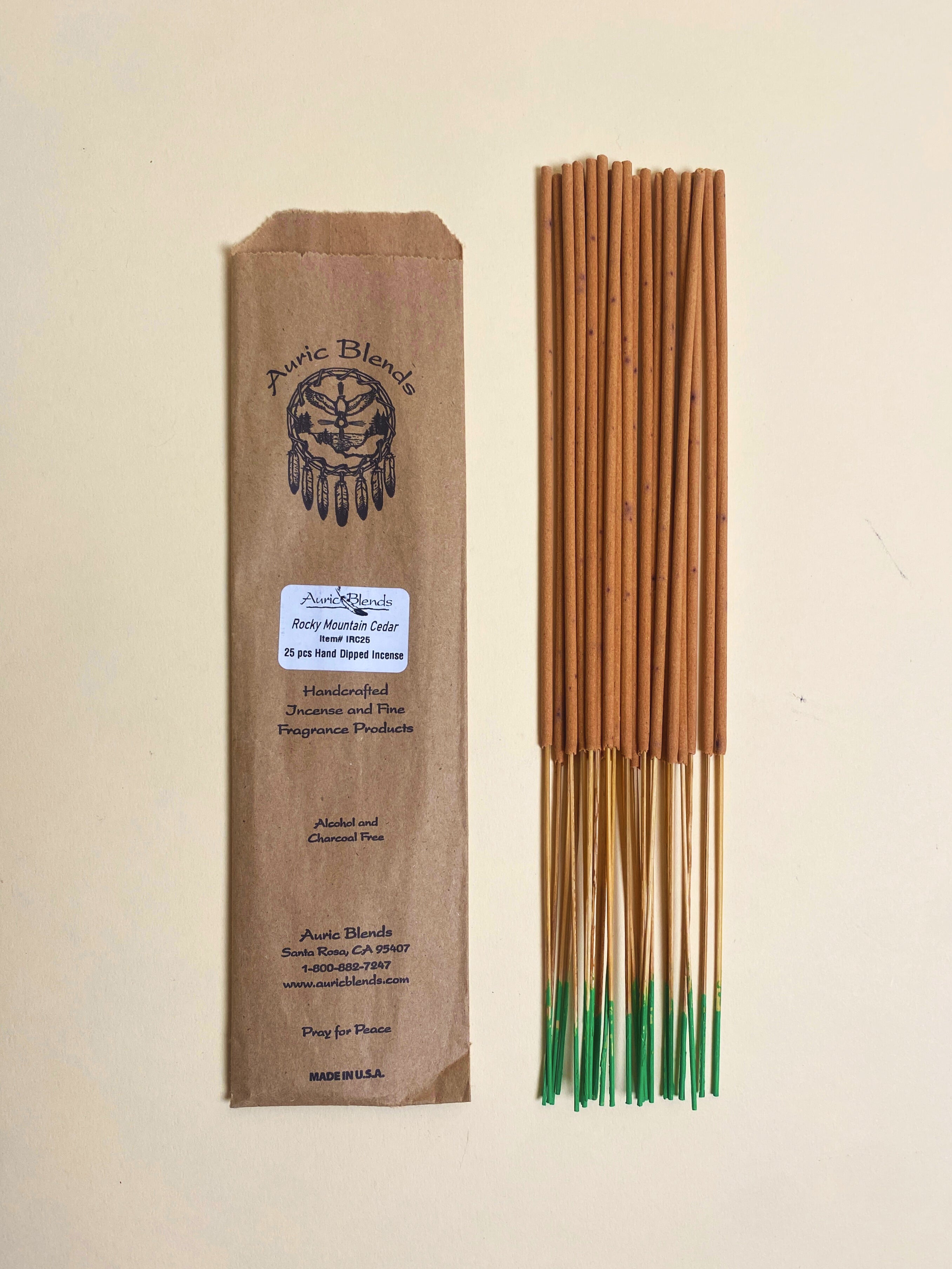 Rocky Mountain Cedar Incense Sticks